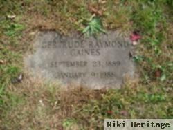 Gertrude Raymond Gaines