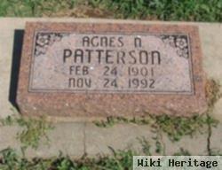 Agnes N Patterson