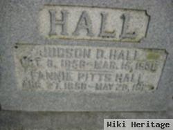 Judson D Hall