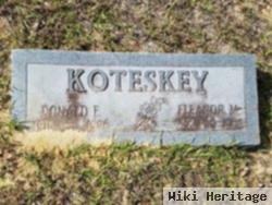 Donald E Koteskey