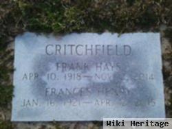Frank Hays Critchfield