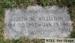 Edith Mabel Williston