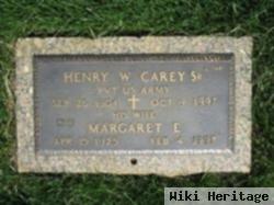 Henry W Carey, Sr