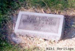 Baby Son Taylor