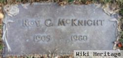 Roy G Mcknight