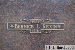 Bernice L Rexin