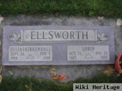 Julia I. Kirkendall Ellsworth