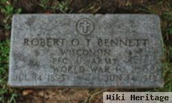 Robert O T Bennett