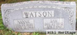 Nancy "nannie" Case Watson