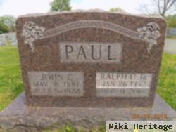 Ralph C Paul, Jr