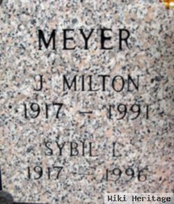 J Milton Meyer