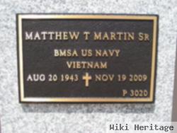 Matthew T Martin, Sr