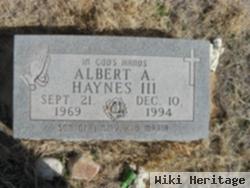 Albert A Haynes, Iii