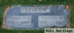 Pauline Margaret "peggy" Sorensen Sloan