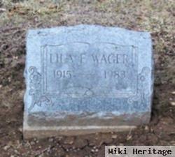 Lila E Van Horn Wager