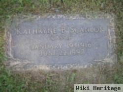 Kathryne B. "cassie" Scanlon