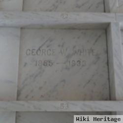 George W White