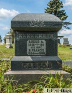 Rachel Francis Gaddis Carson