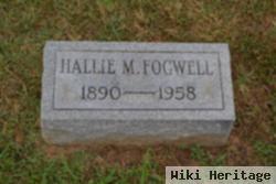 Hallie Marie Toulson Fogwell