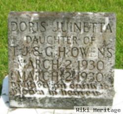 Doris Juinetta Owens