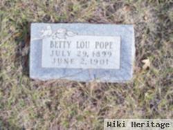 Betty Lou Pope