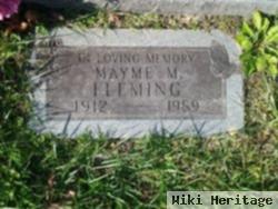 Mayme M Fleming