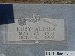 Ruby Althea Mathis