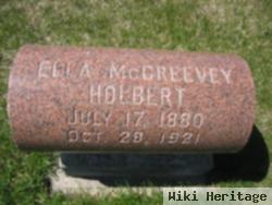 Ella Mcgreevey Holbert