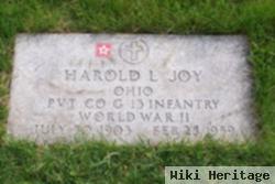 Harold L Joy