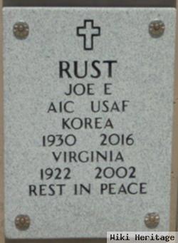 Joe Edward Rust