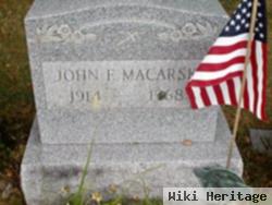 John F Macarski