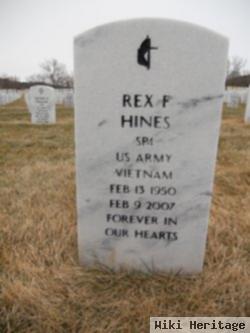 Spc Rex Fred Hines