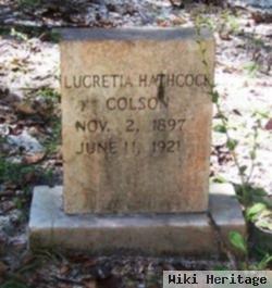 Lucretia Hathcock Colson