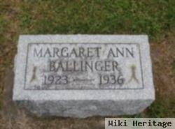 Margaret Ann Ballinger