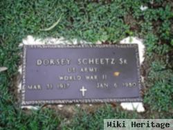 Dorsey Scheetz, Sr