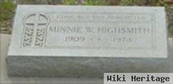 Minnie Wainright Highsmith