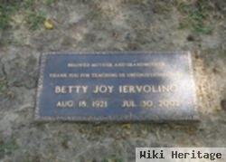 Betty Joy "jackie Joy" Longacre Iervolino