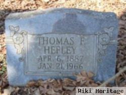 Thomas F Hefley