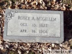 Rosey A Mcgillem