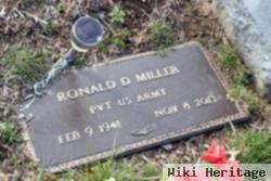 Pvt Ronald D. Miller