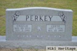 Charles Albertis "charlie" Perkey