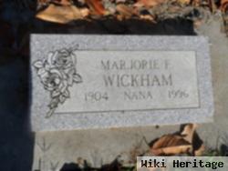 Marjorie F. Wickham