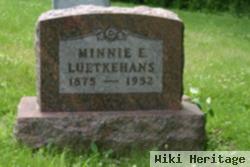 Minnie E. Wolkenhauer Luetkehans