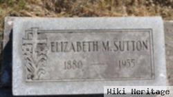 Elizabeth M Sutton