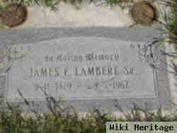 James E. Lambert, Sr