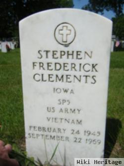 Stephen Frederick Clements