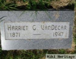 Harriet M Gumaer Vandecar