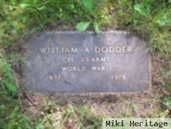 William A Dodder