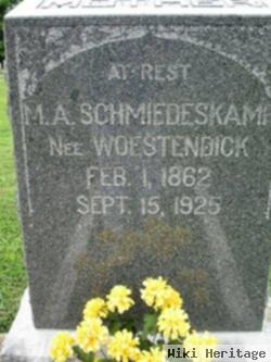 Mary A Westendick Schmiedeskamp