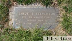 Larue L Stevenson